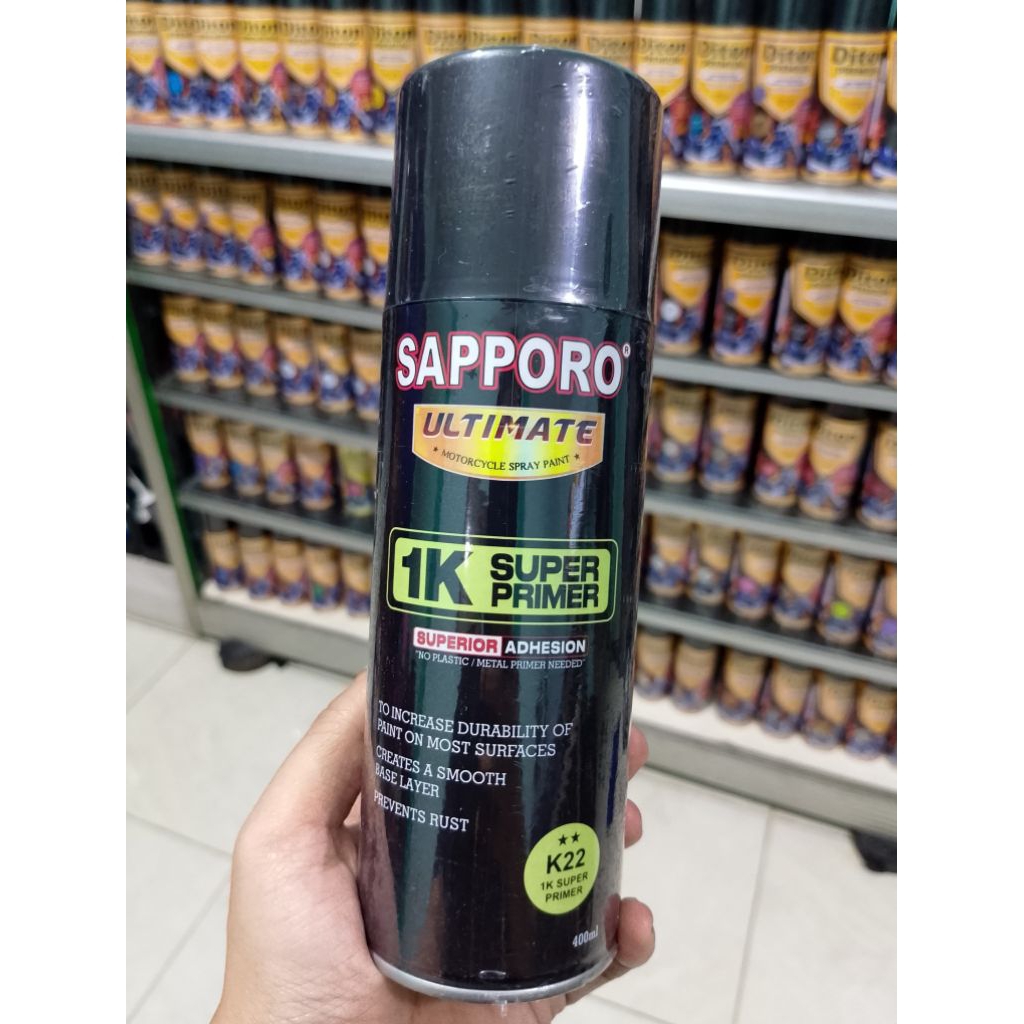 Sapporo Ultimate K22 1K Super Primer & B22 1K Surfacer Grey