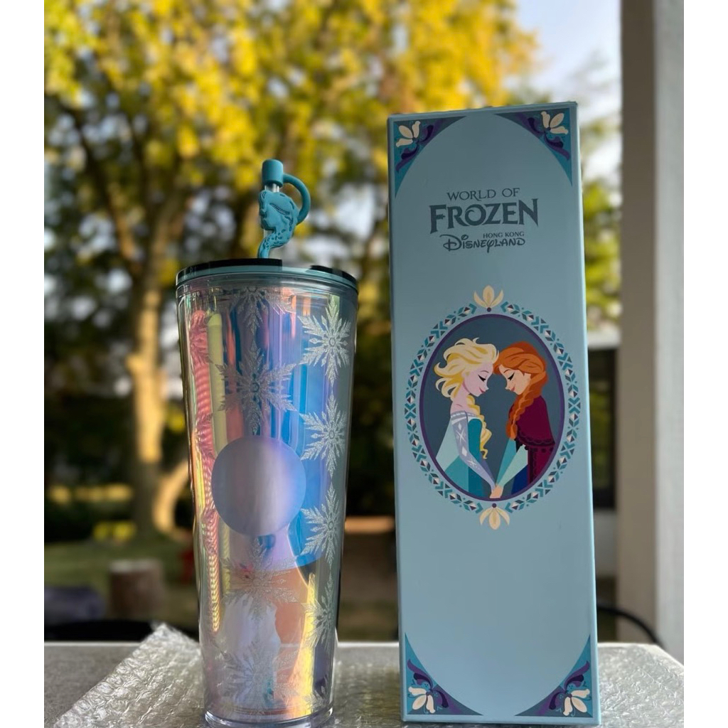 Starbucks Elsa Frozen Disneyland Hongkong