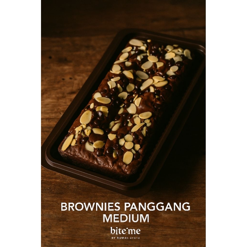 

Brownies panggang medium ( Brownies fudgy)