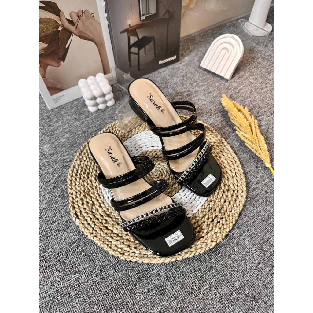 Sandal Wanita Hils 3cm Kekinian Terbaru Sendal Platform Series Kekinian