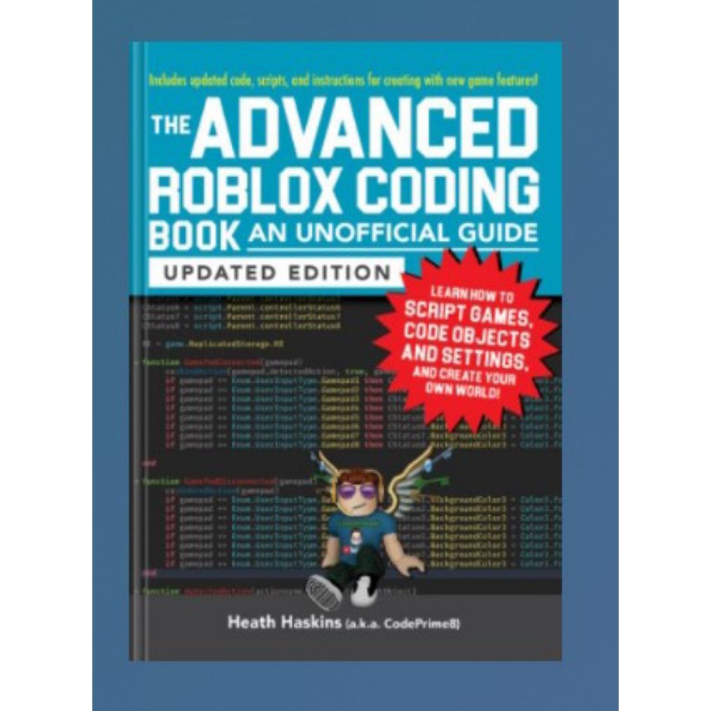 Buku fisik The Advanced Roblox Coding Book