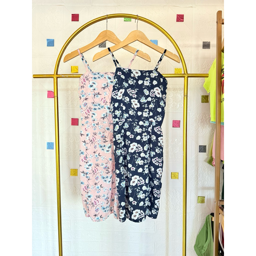 [VC] DRES IMPORT BKK SIFON MOTIF BUNGA-BUNGA