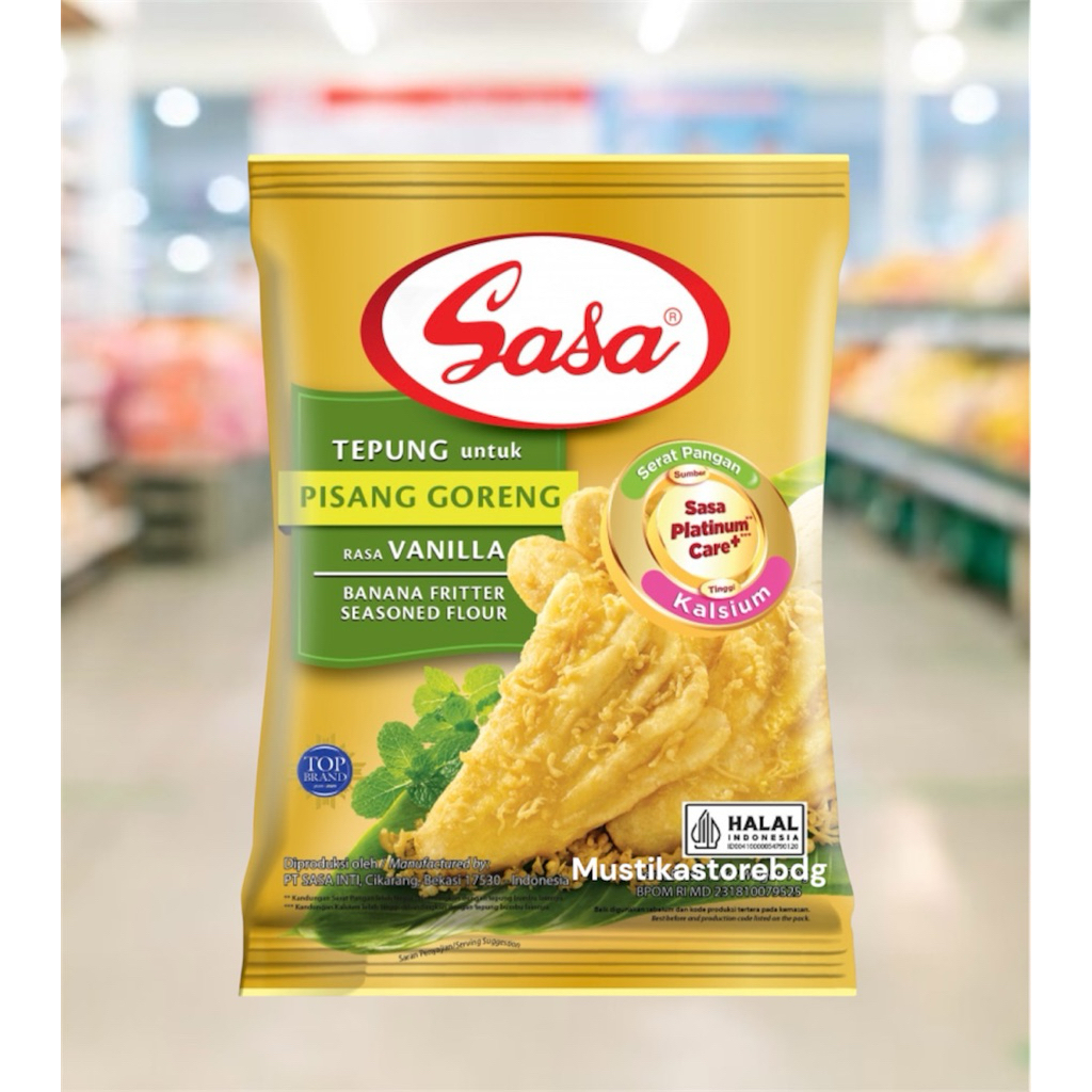 

Sasa Tepung Bumbu Pisang Goreng 70 Gr