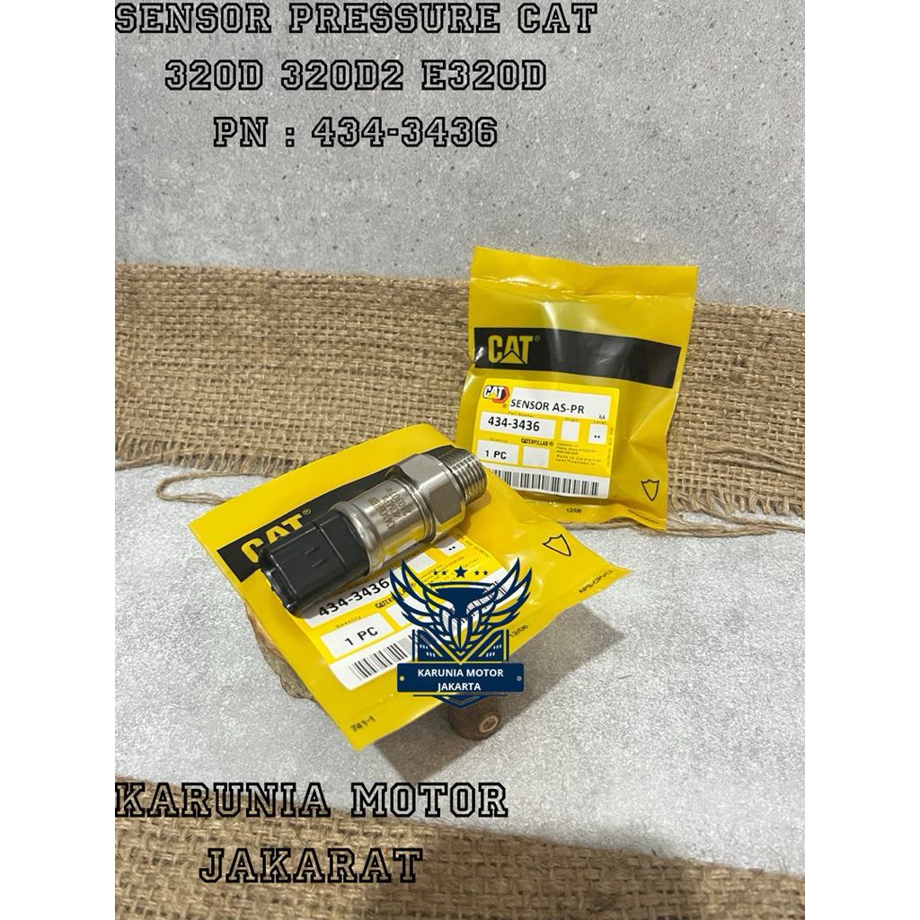 SENSOR MAIN PUMP 434-3436 CAT 320D 320D2 E320D SENSOR PRESSURE 343 3436