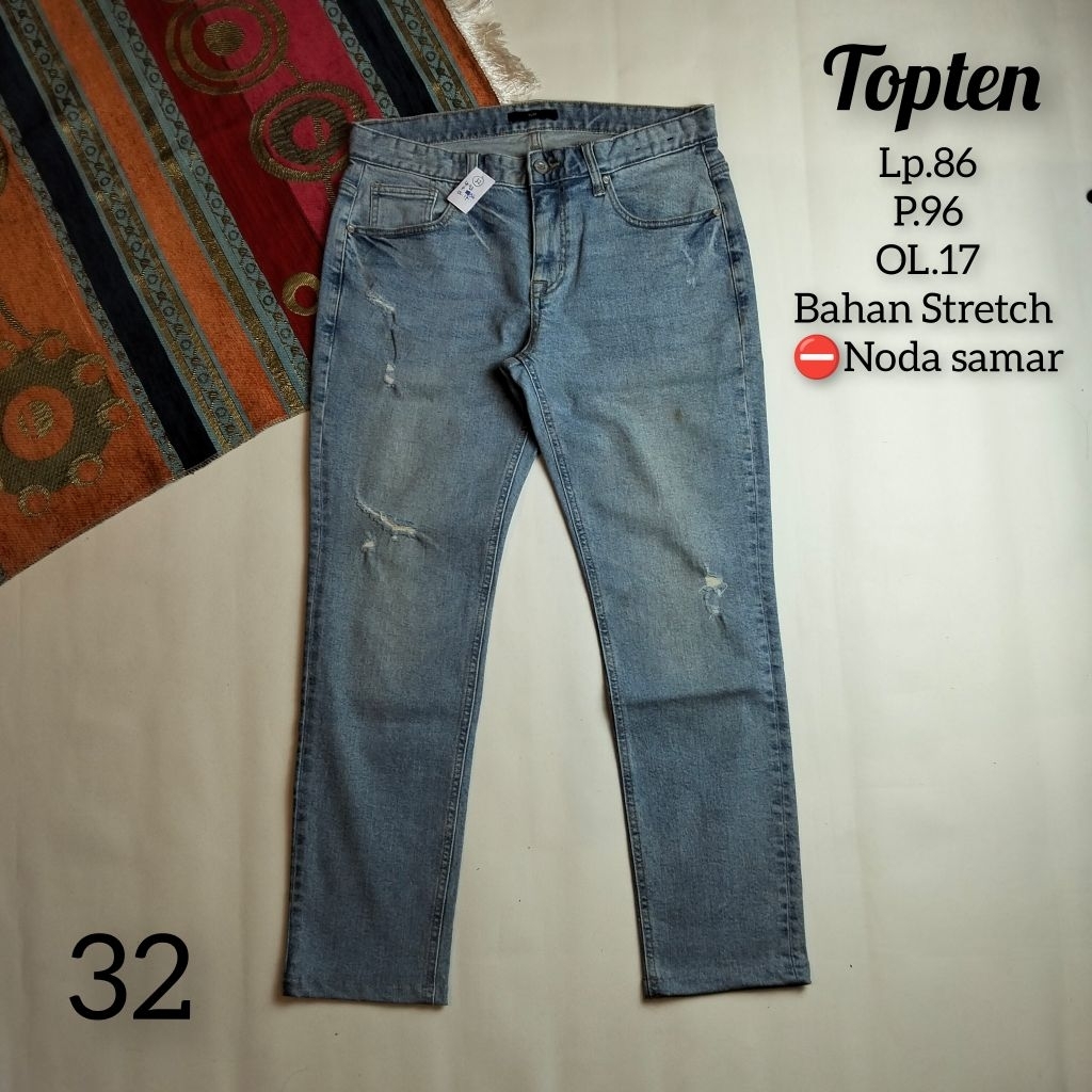 CELANA JEANS TOPTEN ORIGINAL 100%