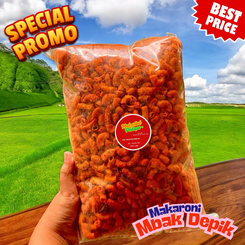 

Makaroni Extrapedas 250g | Makaroni Pedas 1/4kg
