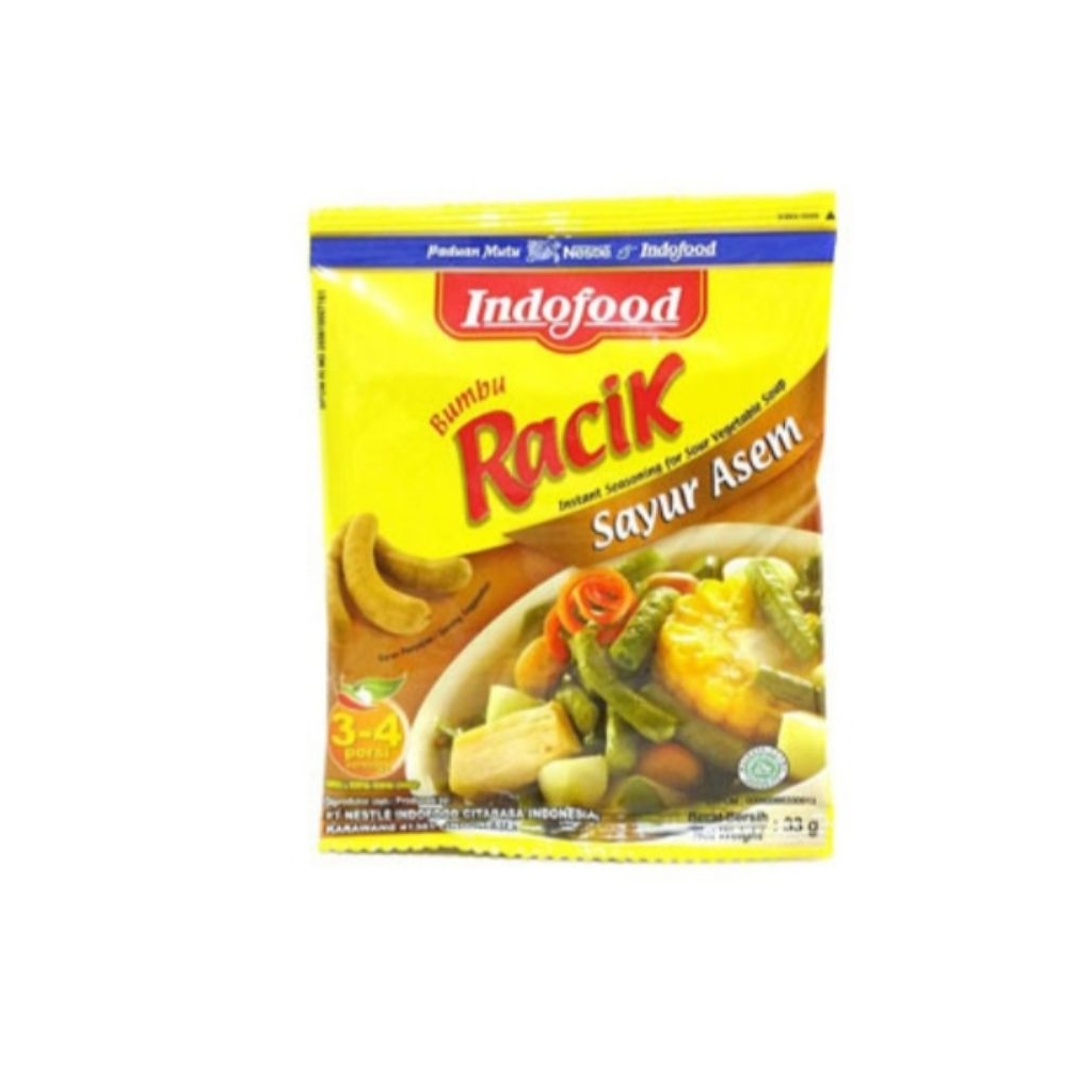 

Indofood bumbu racik sayur asem pack 33 gram