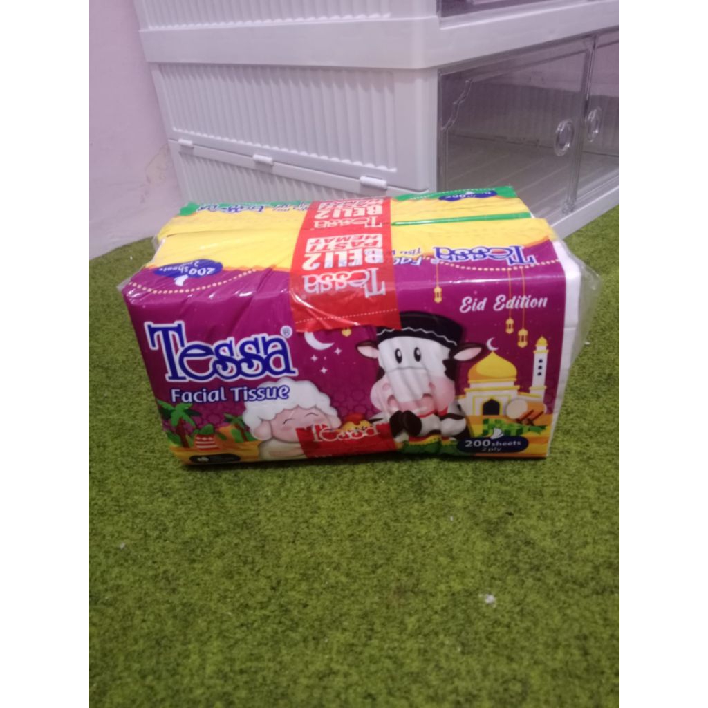 Tessa Facial Tissue 200sheet 2play banded