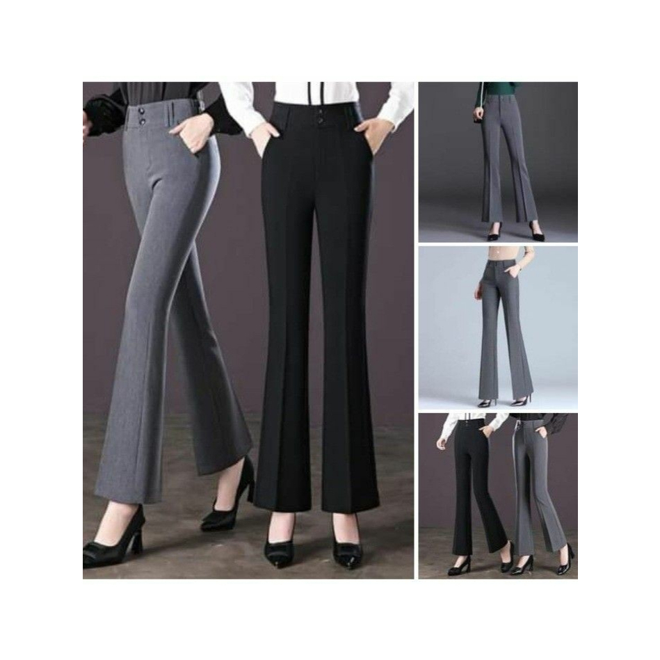 celana Wanita │ Celana Kerja Cutbray / Celana Bahan Cutbray / Celana Kantor Cutbray Wanita Terbaru