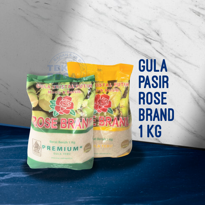 

Gula Rose Brand 1 Kg ( Hijau, Kuning ) Pasir Putih Kasar Rosebrand Kristal Tebu