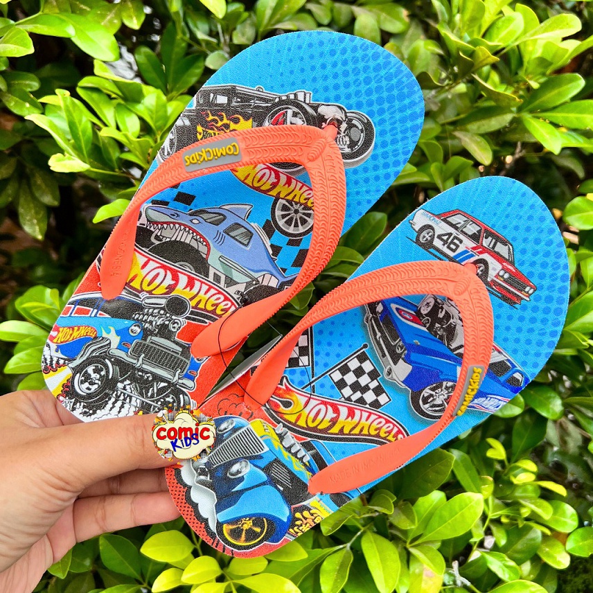 KODE N66X Sandal Jepit Anak Laki Laki Comickids Sendal Balita Flip Flop Cowok 3 4 5 6 Tahun Jpitz Ho