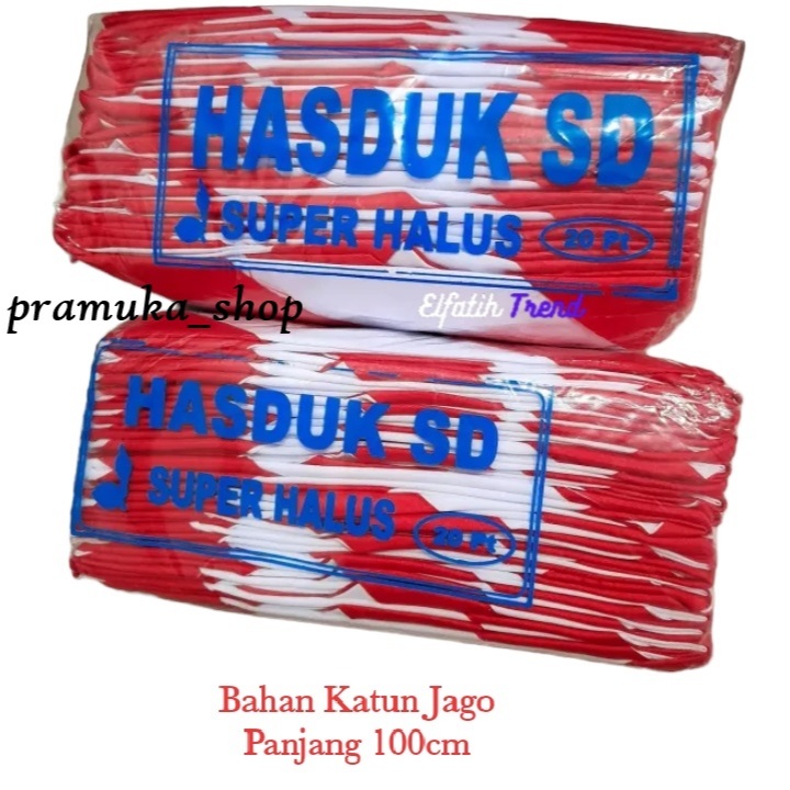 

Termurah Hasduk Super Halus Katun Golden SD | Hasduk Pramuka