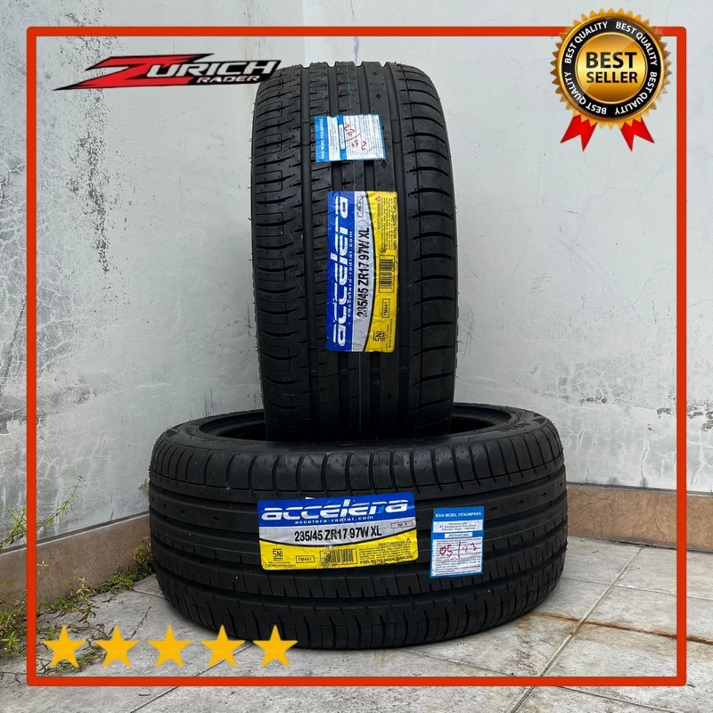 Ban Mobil 235 45 R17 Merek Accelera Phi-R Ukuran 235/45 R17 Tubles