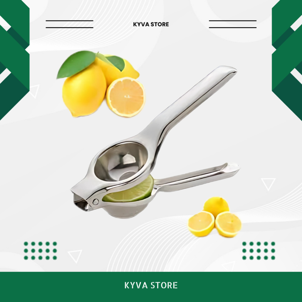 ALAT PEMERAS LEMON STAINLESS PEMERAS BUAH JERUK UNTUK MINUMAN ALAT PEMERAS JERUK