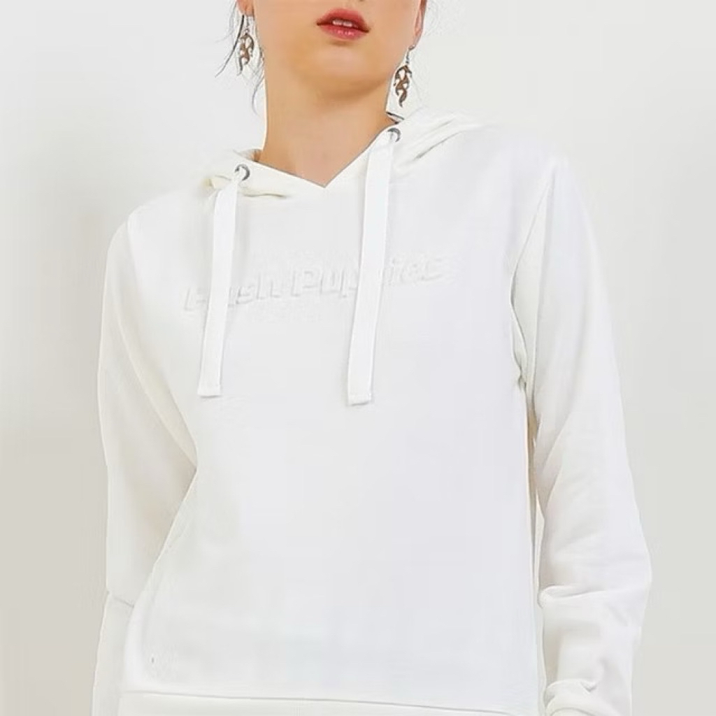 Hush Puppies Hoodie Wanita Aimie 2 Off White