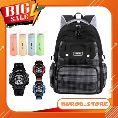 BUROQ_STORE Polo Hiero Tas Kulkas Polo Hiero 78024 Tas Ransel Sekolah Ransel Anak CewekTas Backpack