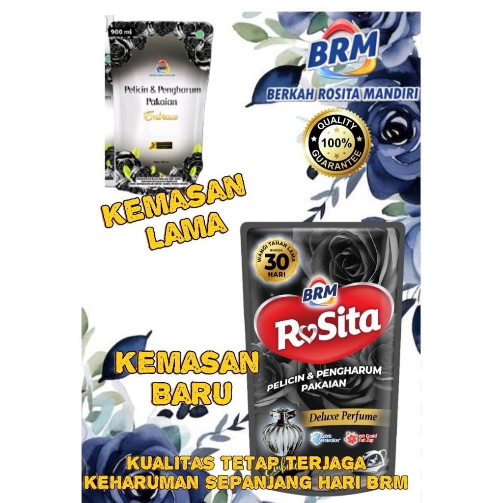 New Mawar Super Laundry BRM REFILL 800 ml PELICIN & PENGHARUM PAKAIAN BRM