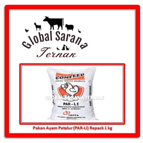 Pakan Ayam Petelur 19-50 minggu (PAR-LI COMFEED) Repack 1 kg