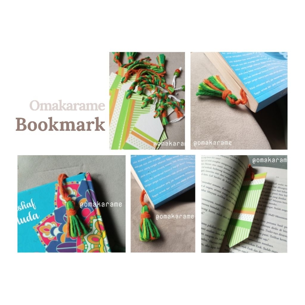 

OMAKARAME Bookmark Pembatas Buku