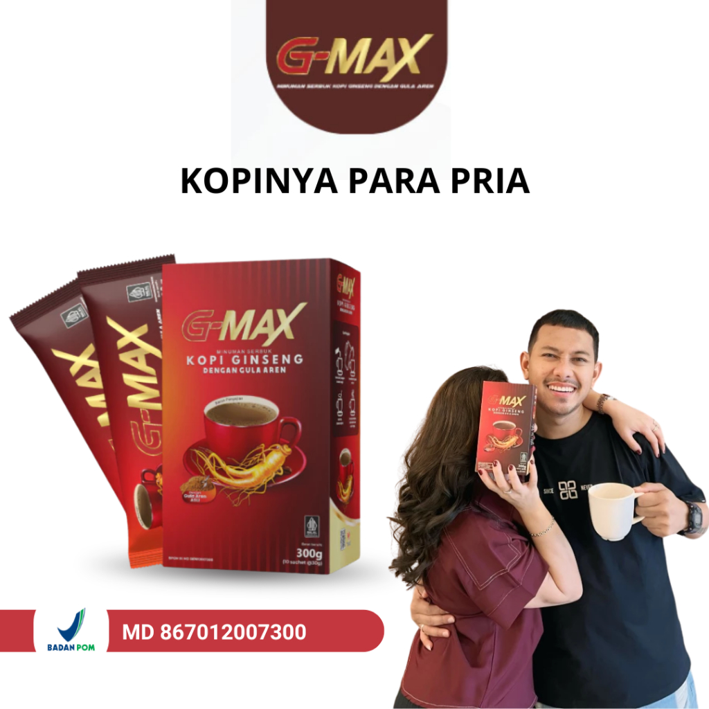 

Kopi G-max Original 1 Box 10 Sachet