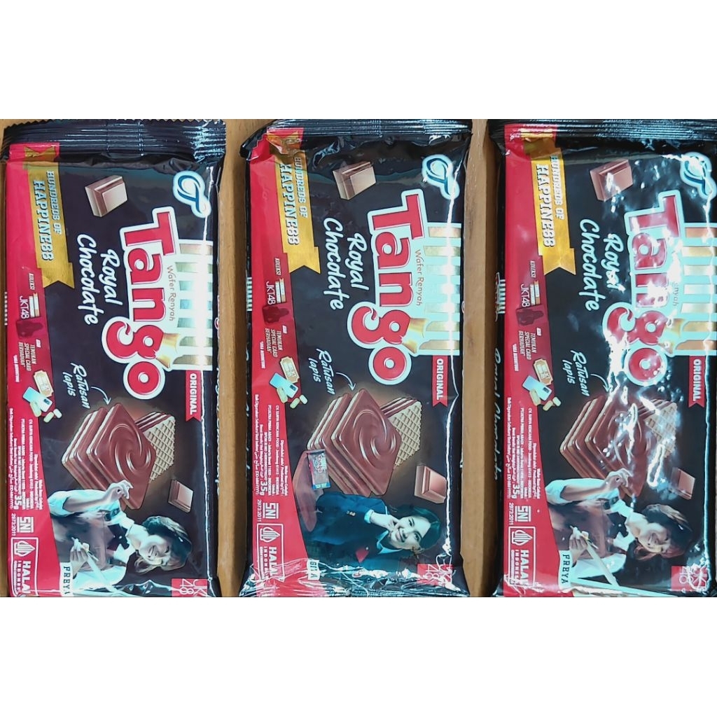 

Wafer Tanggo Royal Chocolate 35 gram
