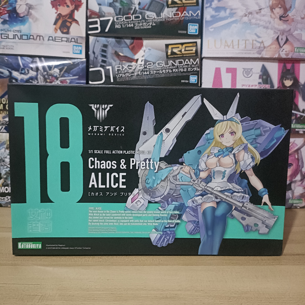 Megami Device Chaos & Pretty Alice Kotobukiya Original Baru