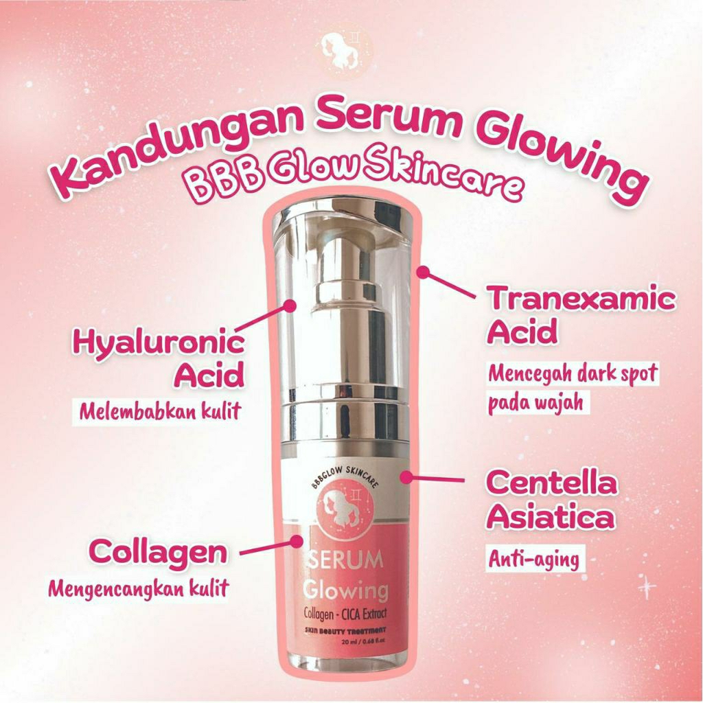 Serum Glowing BBB Glow Skincare 20 ml BPOM