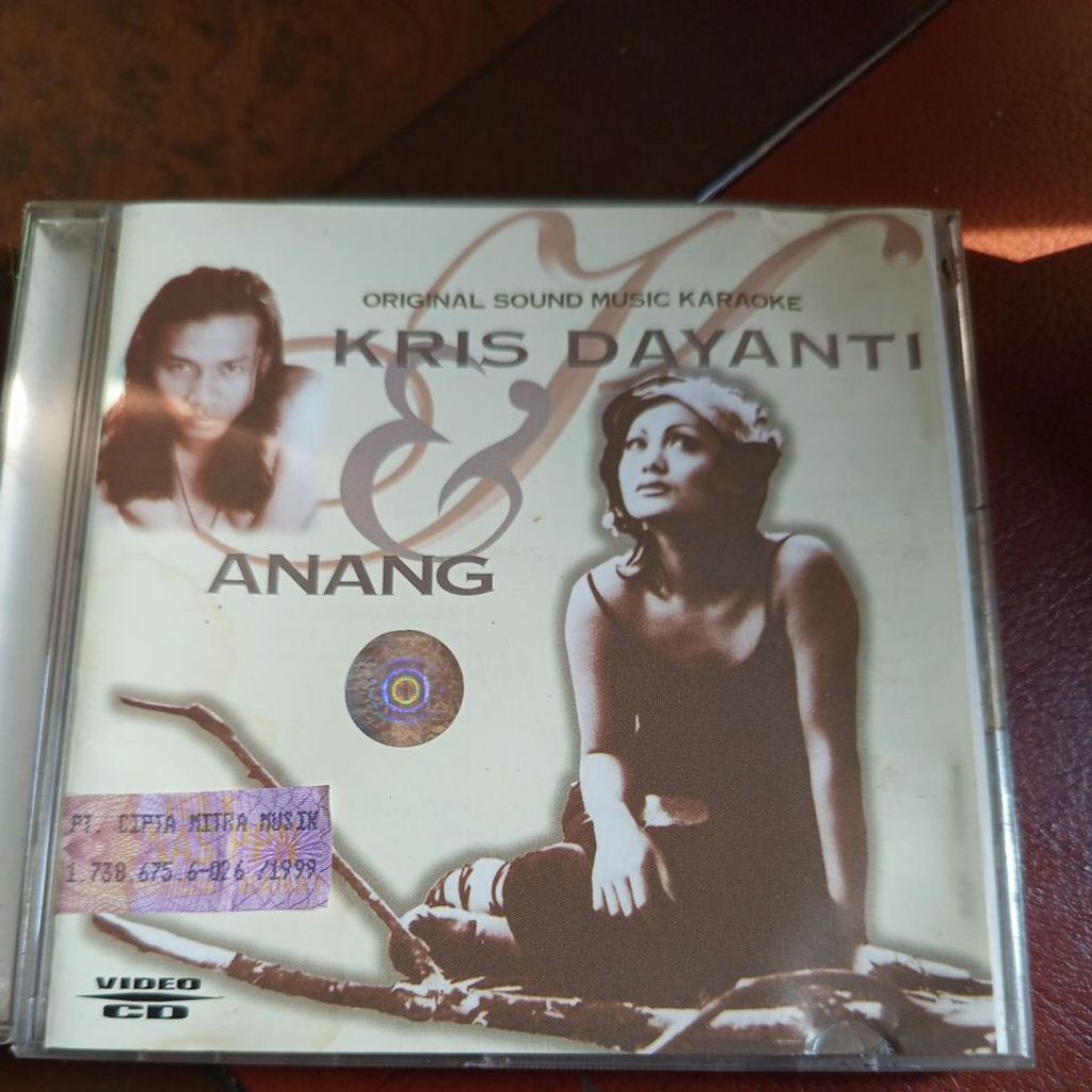 VCD Musik Karaoke KRISDAYANTI & ANANG