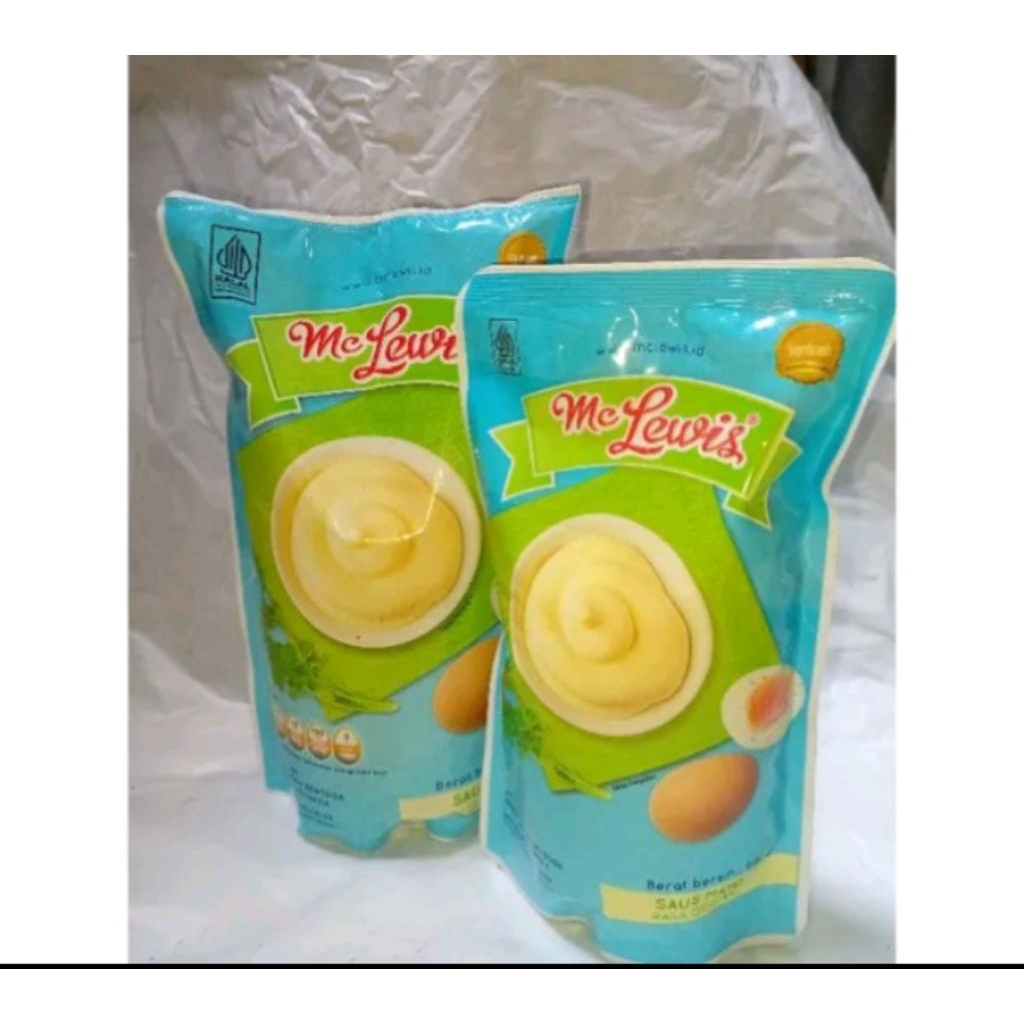 

Mc lewis mayonais 1 kg / 500g original