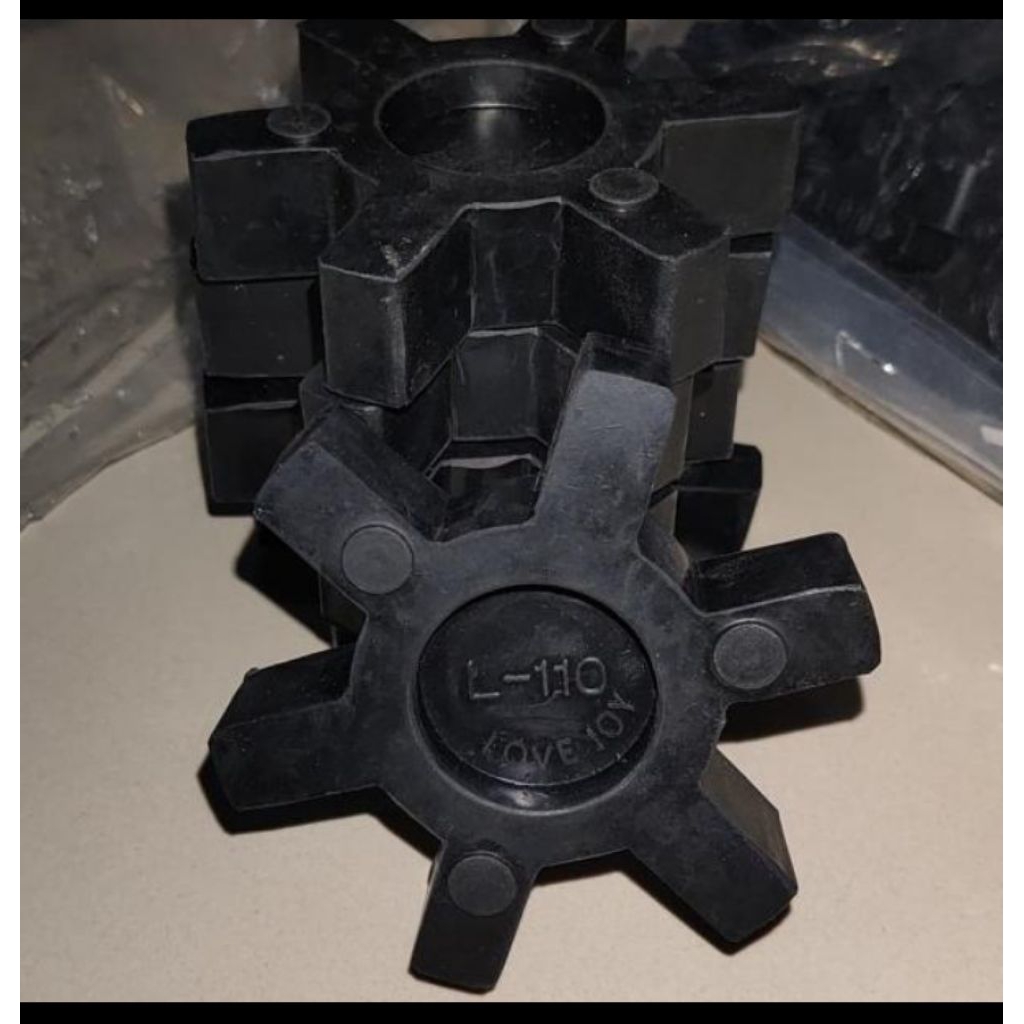 rubber coupling L-100 original  JAW Coupling karet coupling L-100 L