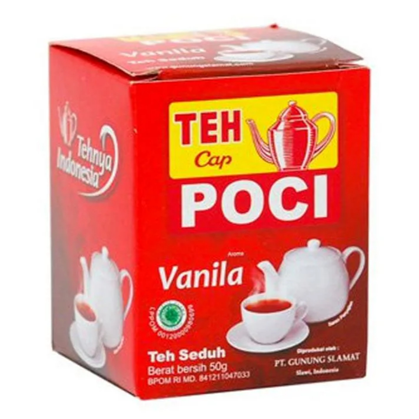 

TEH CAP POCI 50G (ASLI DAN VANILA)