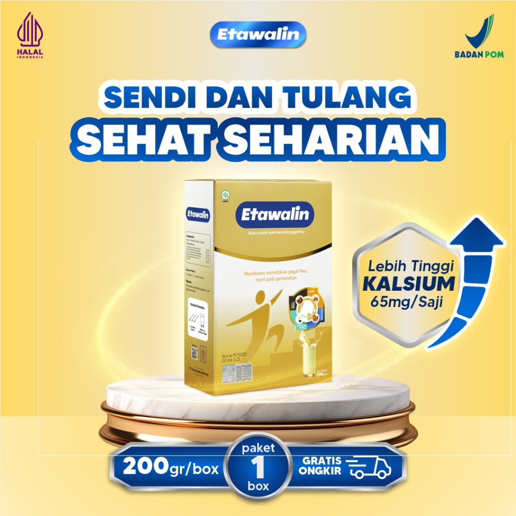 

1 Box Etawalin Original - Susu Kambing Etawa Asli Rendah Gula Anti Nyeri Sendi Isi 1 Box