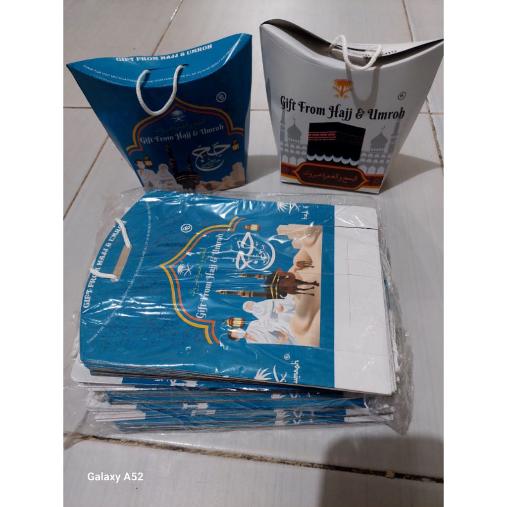 

KOTAK OLEH OLEH HAJI & UMROH ISI 50 PCS || WARNA RANDOM