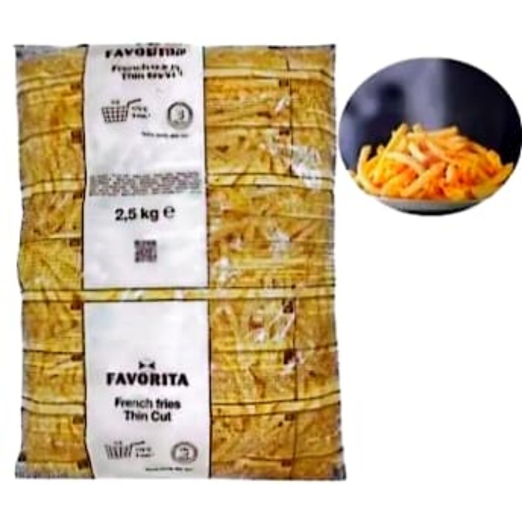 

McCain French Fries Favorita Julienne (Thin Cut) 2,5Kg
