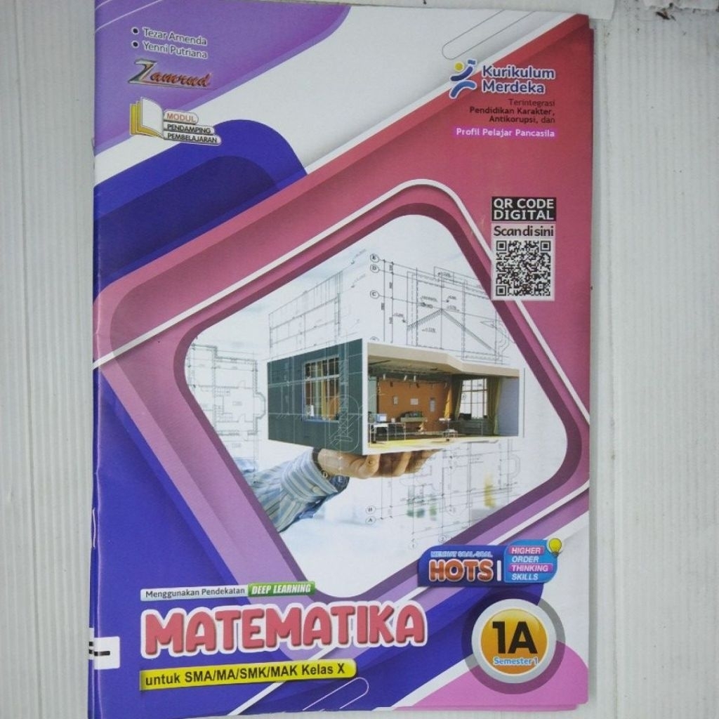 LKS SMA MA SMK MATEMATIKA KELAS 10 SEMESTER 1 Kurikulum Merdeka.deep Learning