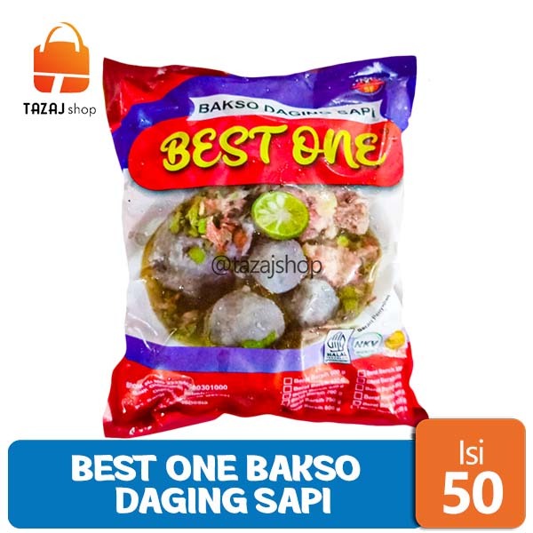 

Best One Bakso Daging Sapi Isi 50 Pcs Tazaj Shop
