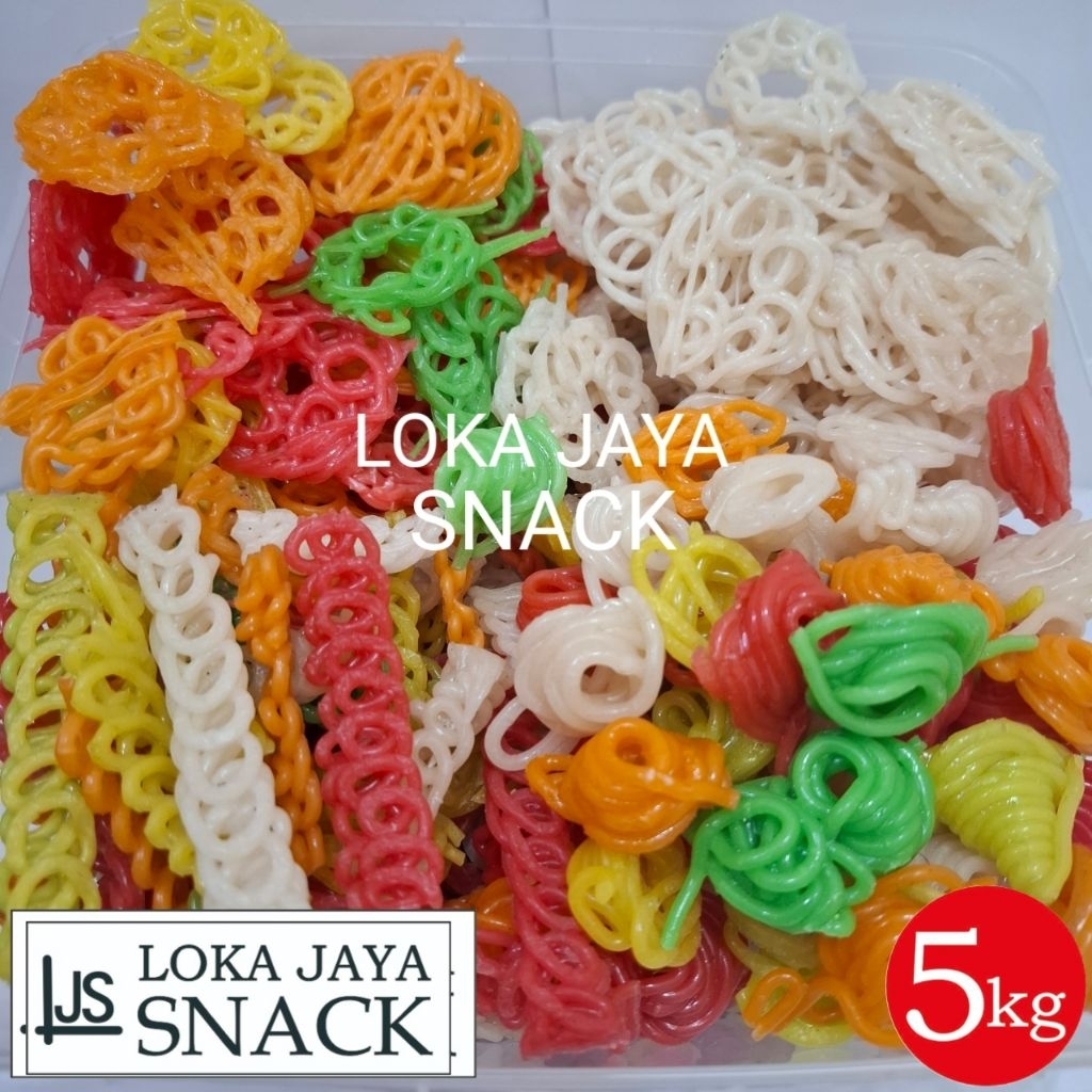 

Kerupuk Mawar mini warna dan putih , Mawar Besar warna dan putih , Rante tangga , Keong mini dan Besar Cap CITRA RASA