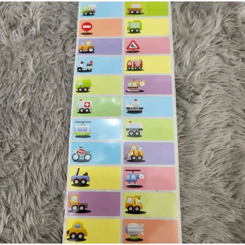 

STIKER NAMA WATERPROOF SIZE L/STIKER NAMA MOTIF TRANSPORT/STIKER NAMA KARAKTER/STIKER NAMA TERBARU