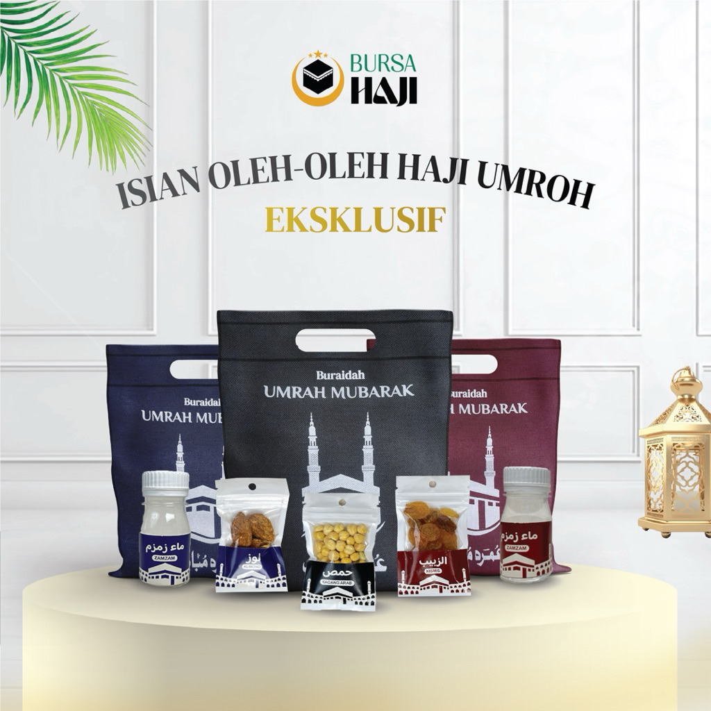 

Snack Isian Oleh Oleh Haji Umroh Souvenir Kemasan Klip Ekslusif
