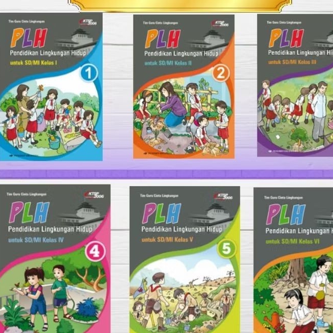 BUKU PLH SD KELAS 1 2 3 4 5 6 ERLANGGA KTSP BEST SELLER