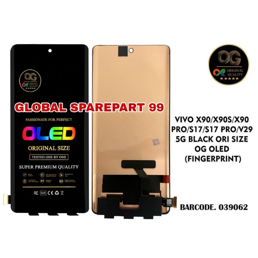 LCD VIVO V29 5G X90 / X90 PRO / X90S / X90V / S17 / S17 PRO OLED (BISA FINGERPRINT) OLED OG SUPER