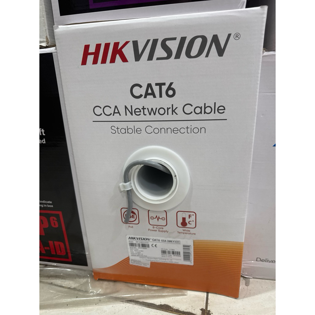 KABEL UTP CAT6 HIKVISION 305m