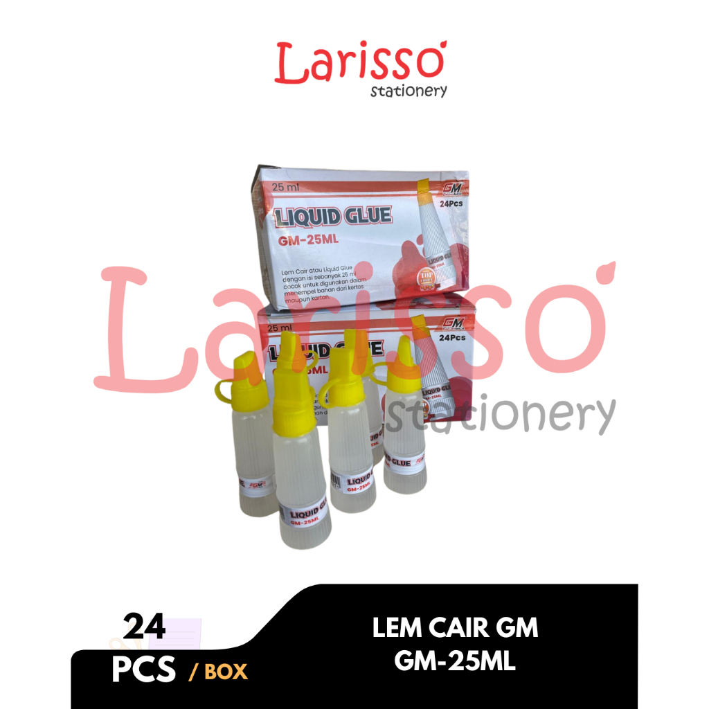 

GM - (pcs) LEM SERBAGUNA CAIR GM - 25ML - Pcs