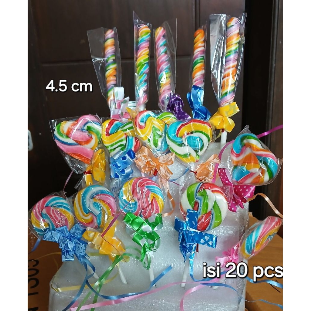 

Lolipop Candy PITA diameter 4.5 cm isi 20 pcs