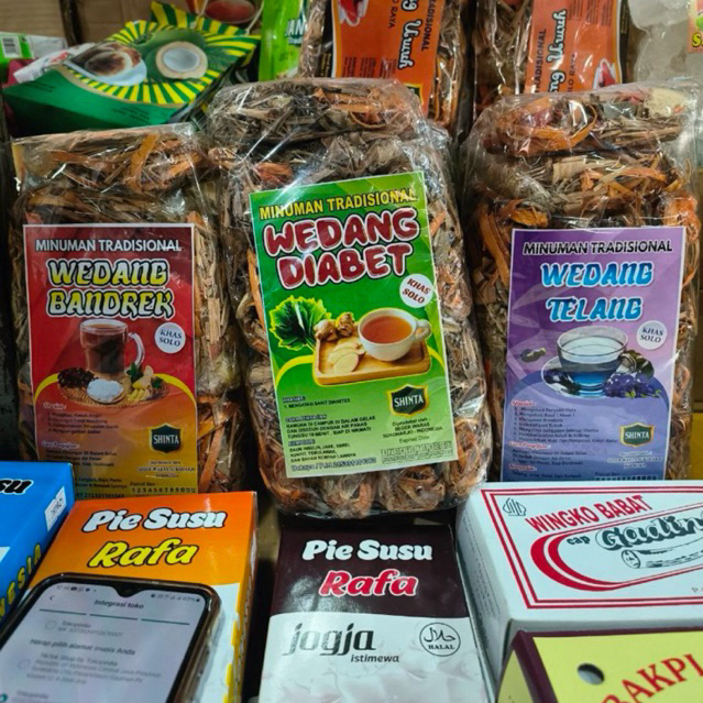 

Aneka Wedang Minuman Kesehatan Telang / Bandrek / Uwuh / Diabet Isi 10