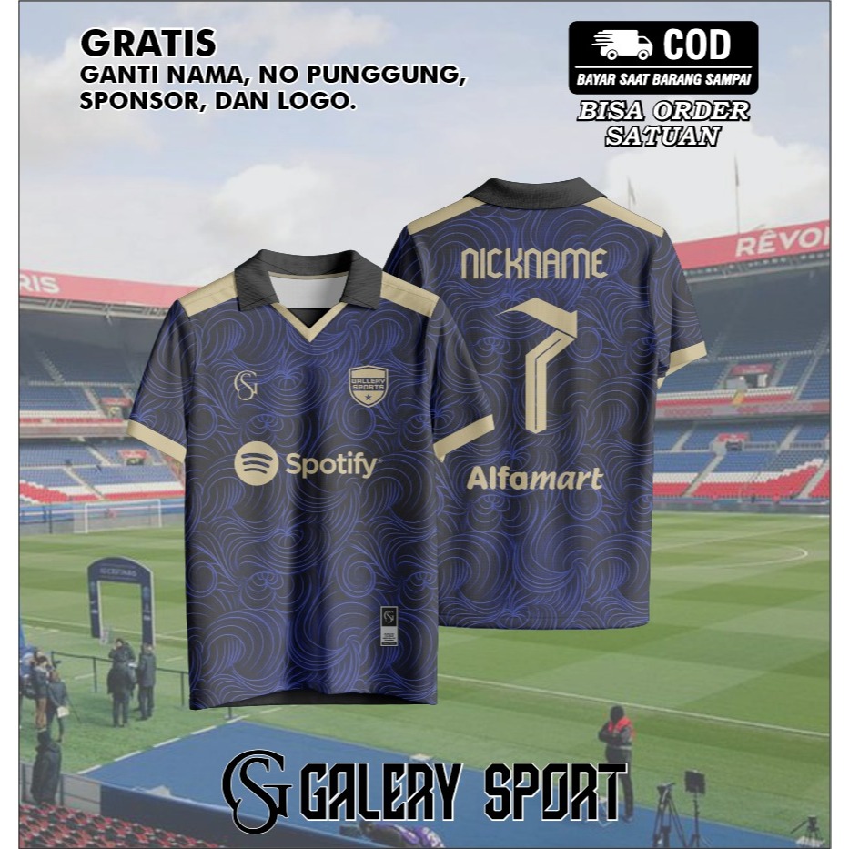 Jersey futsal printing jersey bolajersey volly jersey badminton jersey BajuBolaGratis Nama dan Nomor
