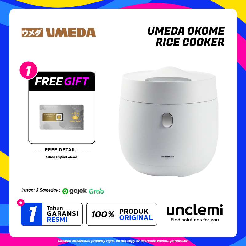 Umeda OKOME Low Sugar Smart Rice Cooker