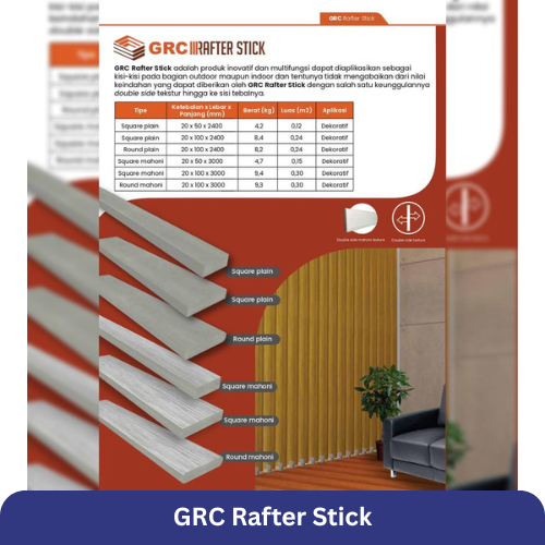 GRC Rafter Stick - GRC Board