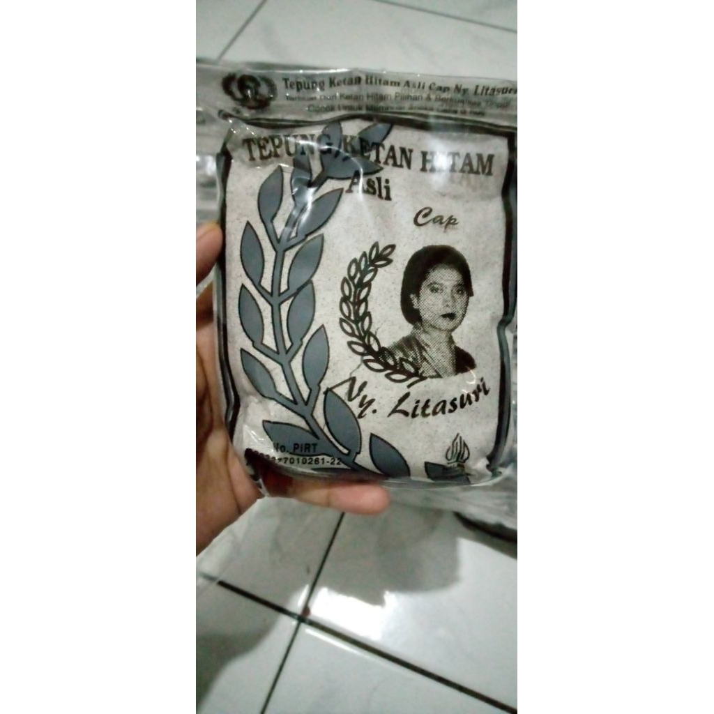 

tepung ketan hitam asli ny. litasuri 250 gr