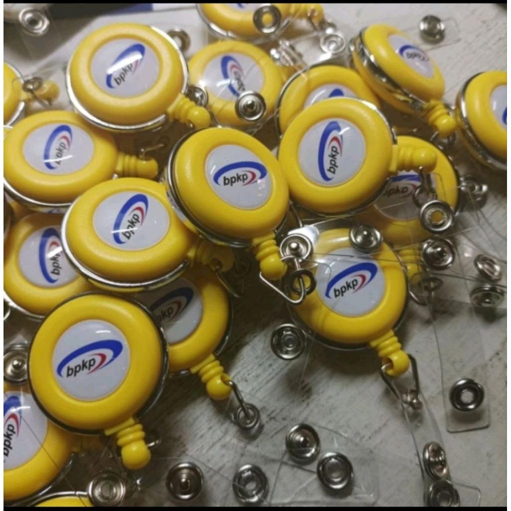 

Yoyo Putar ID Card Casing Karet Logo Custom Suka-Suka PREMIUM